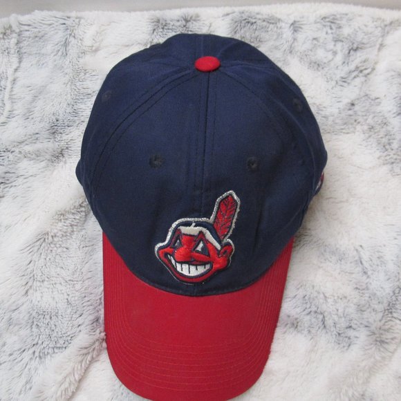 CLEVELAND INDIANS Vintage Team MLB ‘Chief Wahoo’ Adjustable Adult Men Cap Hat G - Picture 3 of 14